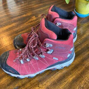 Womens Oboz Hiking Boots Size 8